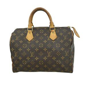 Louis Vuitton Monogram Speedy 30 Handbag M41526 TH0050 YQ02471